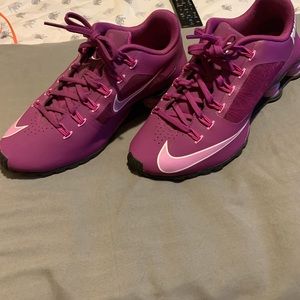 Softly worn nike kicks (purple)
